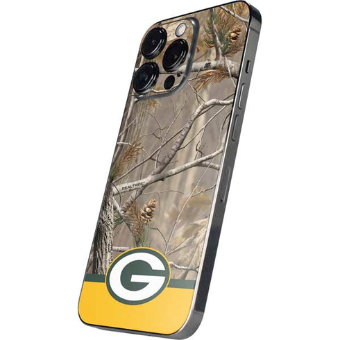 NFL Realtree Camo Green Bay Packers iPhone 16 Pro Skin